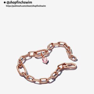 Pandora Pandora ME Pink Chakra Heart Bracelet Set